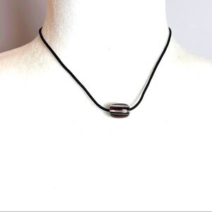 iStone Gemstone Pendant Charm Necklace Choker NWOT